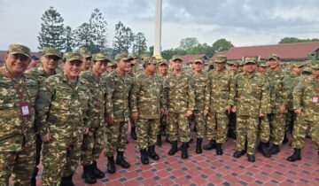 Presiden Prabowo Gembleng Menteri Kabinet Merah Putih di Lembah Tidar