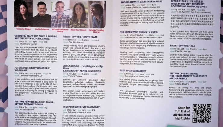 Nobelium Asia Singapore and Academic Literacy ID Seal Strategic Collaboration at Singapore Writers Festival 2025