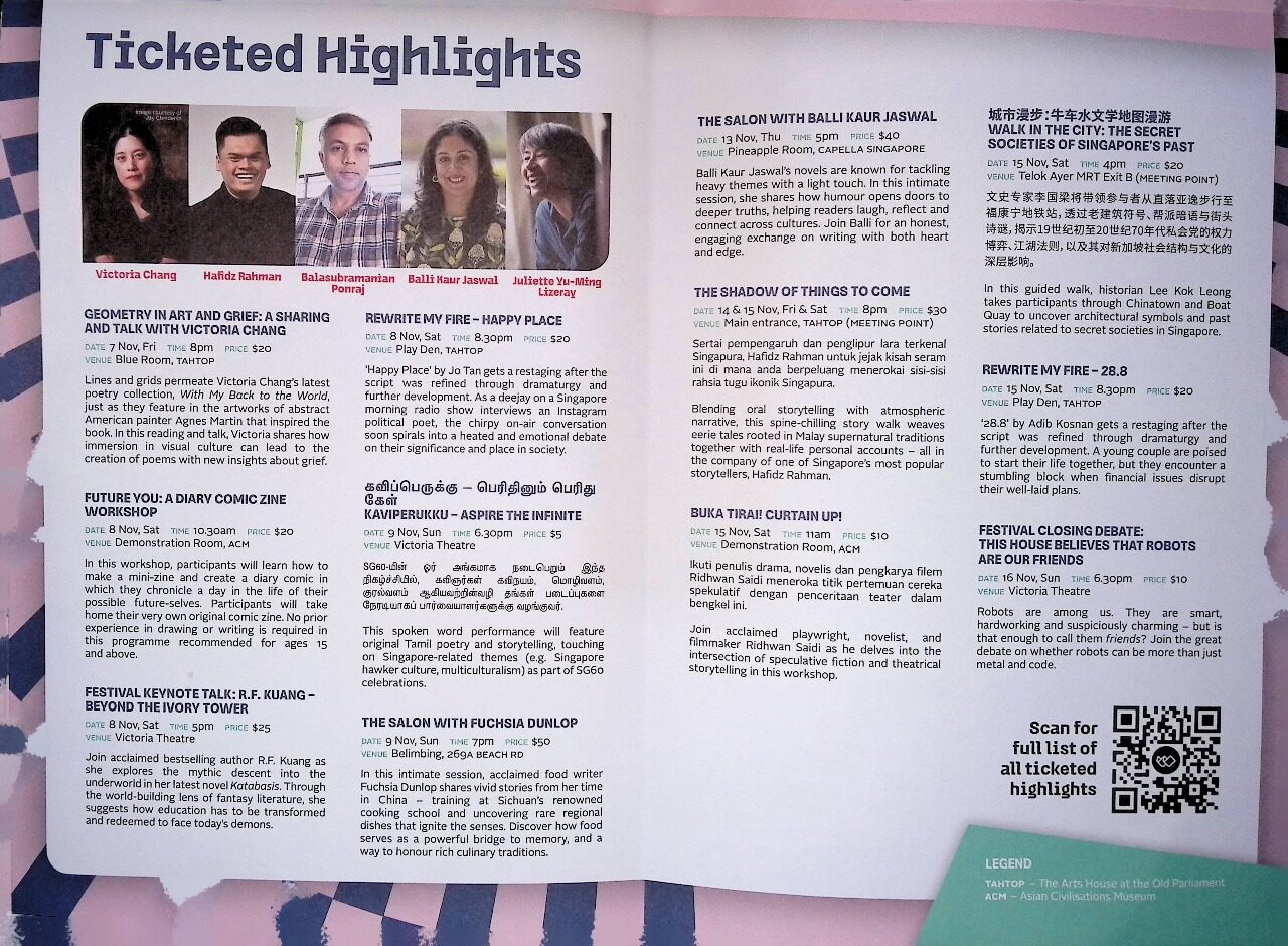 Nobelium Asia Singapore and Academic Literacy ID Seal Strategic Collaboration at Singapore Writers Festival 2025