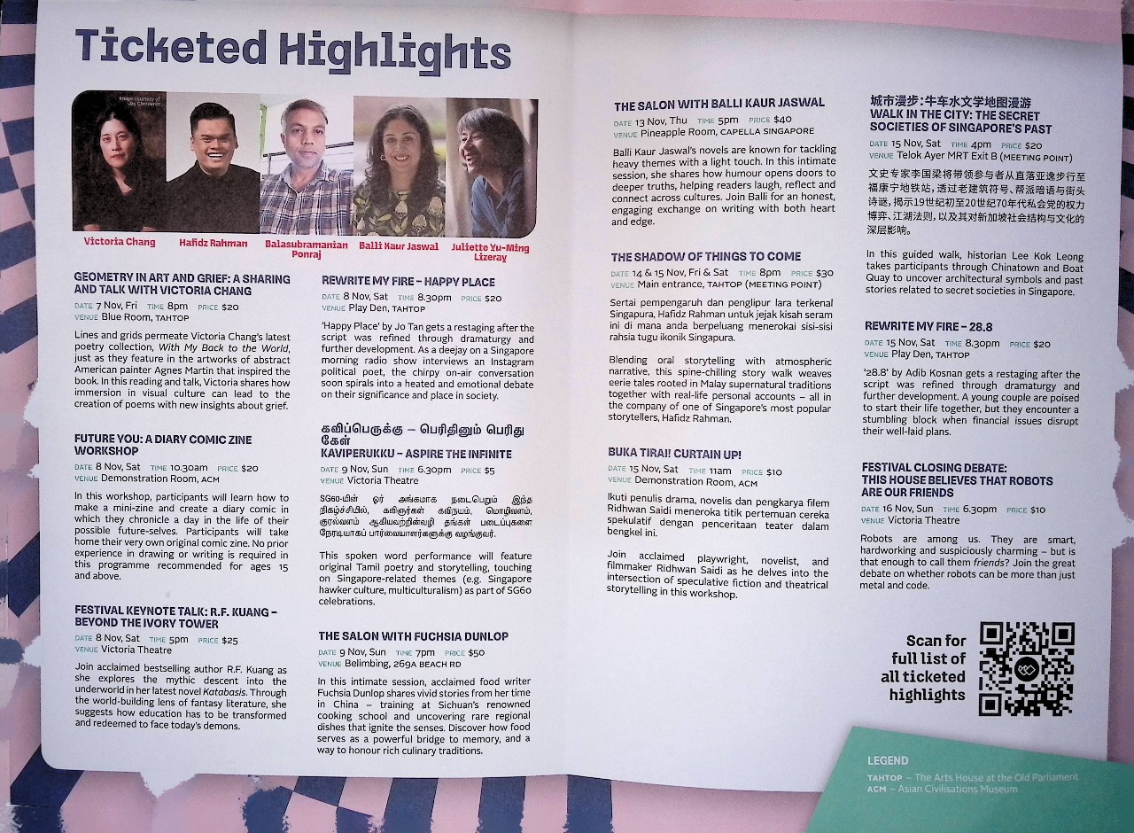 Nobelium Asia Singapore and Academic Literacy ID Seal Strategic Collaboration at Singapore Writers Festival 2025